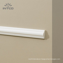 INTCO 2.5x1.2cm Waterproof Plastic White Panel Cap Moulding Edging Moulding